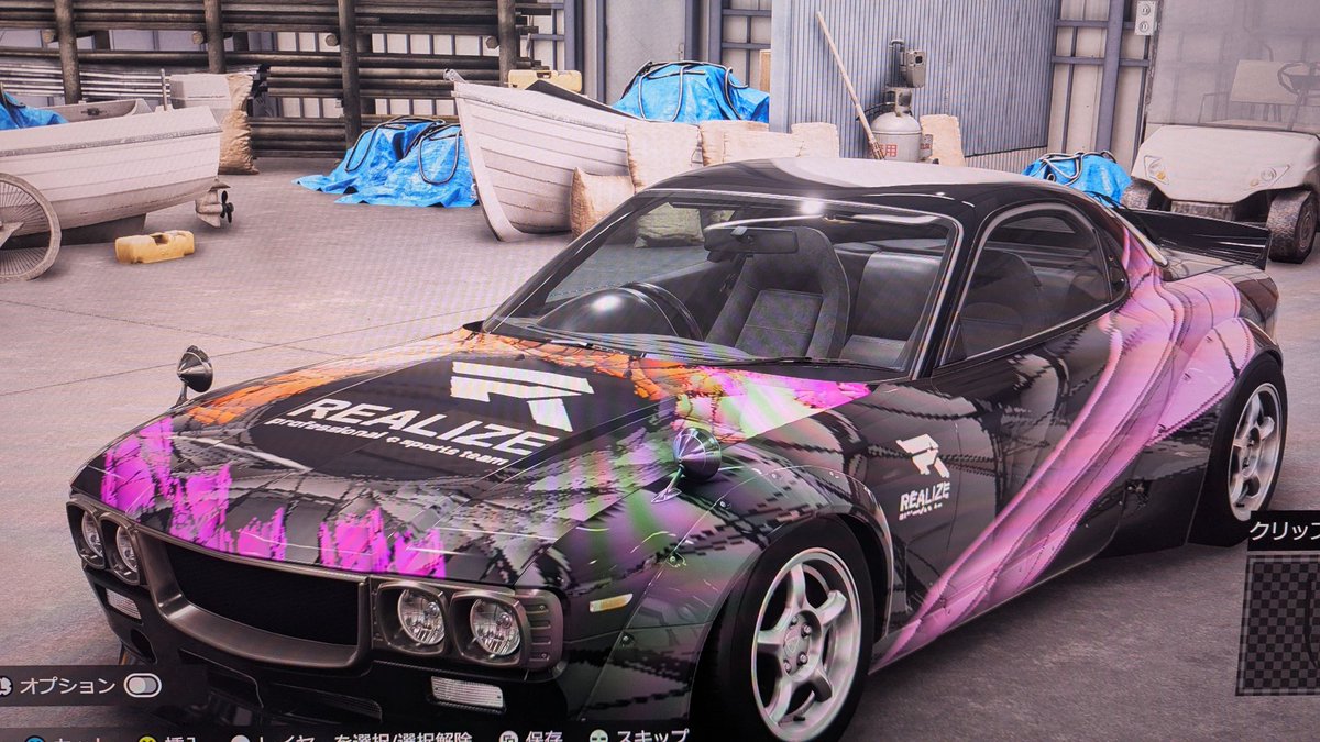 Kitaya_036's tweet photo. 今朝、夜勤明けテンションで、お世話になってるREALIZEのオーナーのひーさまカーを作ろうとして頑張ってましたが、睡魔に惑わされ、完成寸前のひーさまが消えてしまいました(T_T)
そのうちリベンジします。
#ForzaHorizon６ https://t.co/DxrH6COfOW