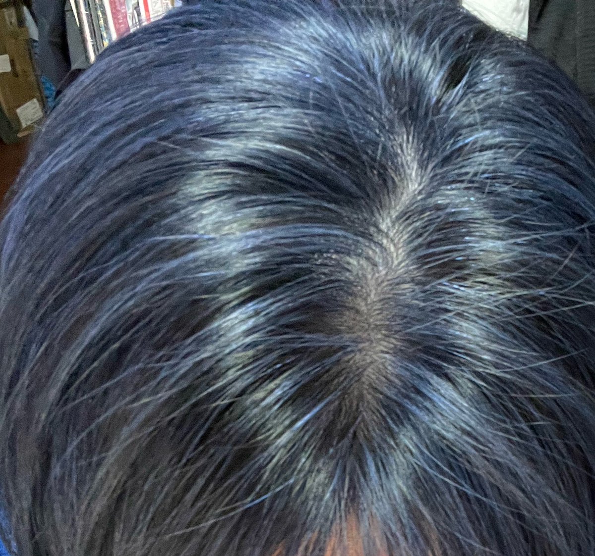 mkbuddy2525's tweet photo. ヘアカラーした。もうおしゃれ染めを使用
パッと見は、あれ青っぽいって感じ https://t.co/HjtbS96A0q