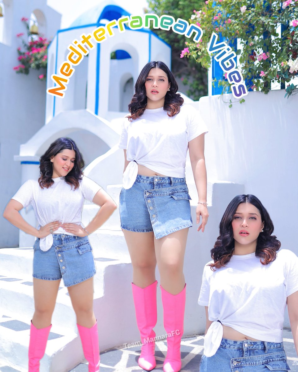 BollyChaska007's tweet photo. On fans' demand to recreate her Zid magic with Tu Zaroori, Mannara shared these pics with Santorini-inspired photoshoot.

Check out her Insta for all pics.

https://t.co/MOmasIN5CB

#MannaraChopra #mannarians @memannara https://t.co/OqMuSyhN4c