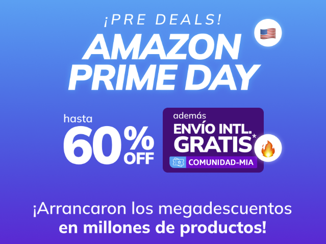 CuponTiendaMia's tweet photo. ✨ ¡El #AmazonPrimeDay llega antes a Tiendamia!

🔥 Hasta 60% OFF en miles de productos.

🎁 Usá el cupón COMUNIDAD-MIA y conseguí un descuento extra!

🇦🇷 En Argentina, usá el cupón COMUNIDAD-PLUS para ahorrar todavía más!

🇺🇾 https://t.co/1m9S6ugsfT
🇦🇷 https://t.co/zk4MIWUidO
🇵🇪 https://t.co/Q9SQ9spVSW
🇪🇨 https://t.co/3VBUCtsiF9
🇨🇷 https://t.co/ElewHdjLWZ