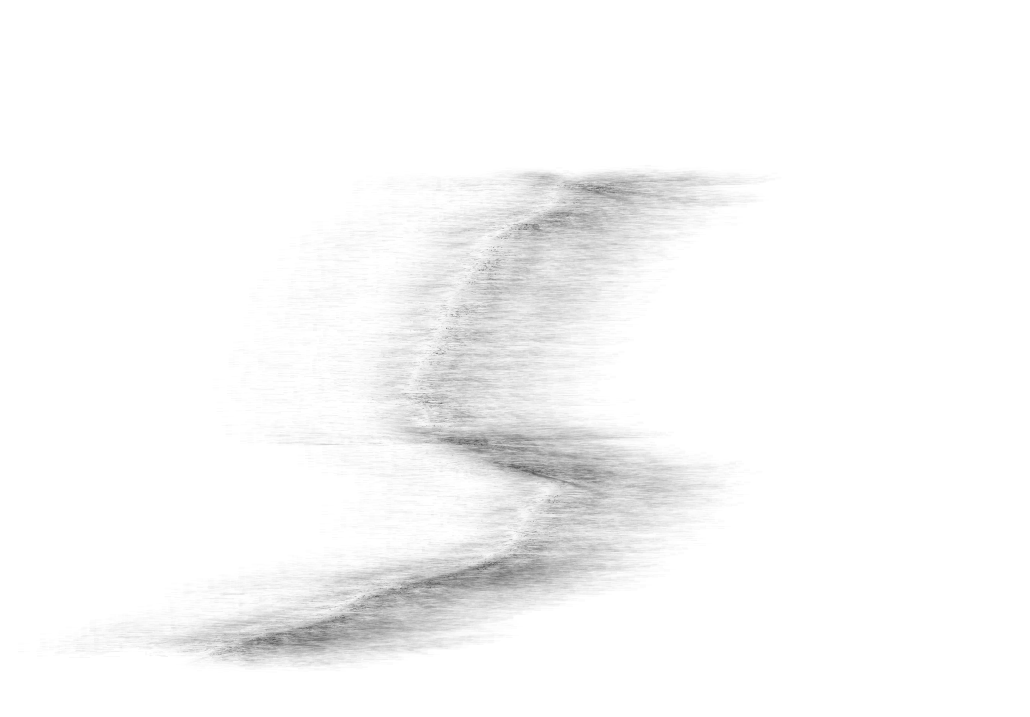 1ストロークだけで望遠の高原の道と背景のクソデカ入道雲とかが見えてくる
背景画を描くときはこういう風に最初に脳に風景を見させるとラクであるというメモ 