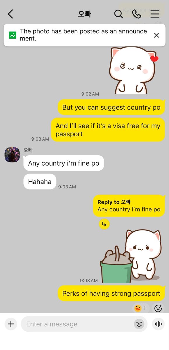 ImASodium's tweet photo. Ang yabang ng jusawa ko na ‘yan porket strong passport 🤣 https://t.co/3uxSW960B3
