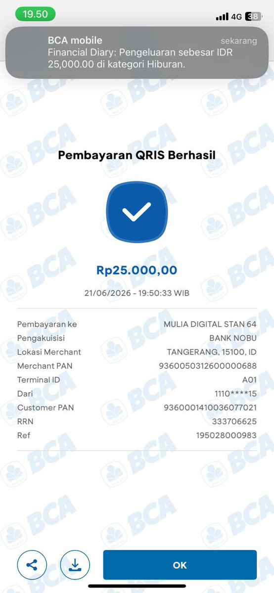 pacaradittt's tweet photo. BANTU REPOST GUYS🙏🏻🙏🏻

‼️PENIPU‼️ @sikeyla00 083111171698

Gue beli gpt premium ke dia dari jam 20:00 sampe sekarang ngga diproses samsek, udh gue followup beberapa kali tapi no response

#zonauang #zonajajan #zonaBU https://t.co/cdD4Plq2Zh