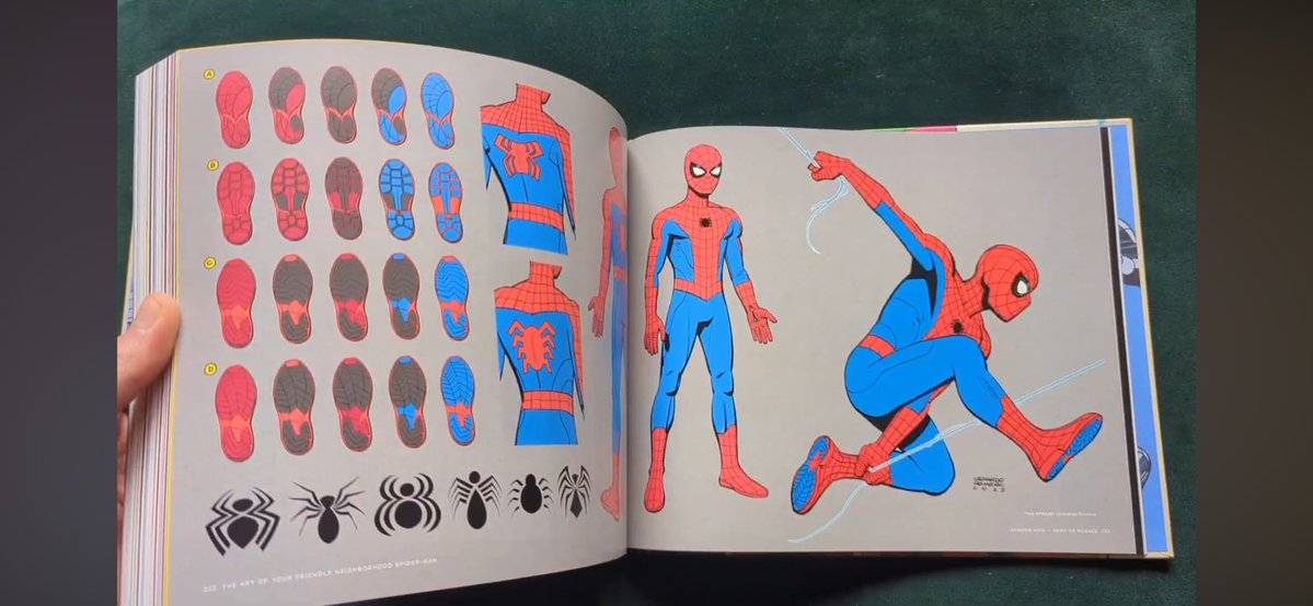 spyder4lyfe1994's tweet photo. Posted by Jamiethomas18 on YouTube #MarvelComics #SpiderMan #YourFriendlyNeighborhoodSpiderMan #Artbook https://t.co/Z2TOrUoCAZ