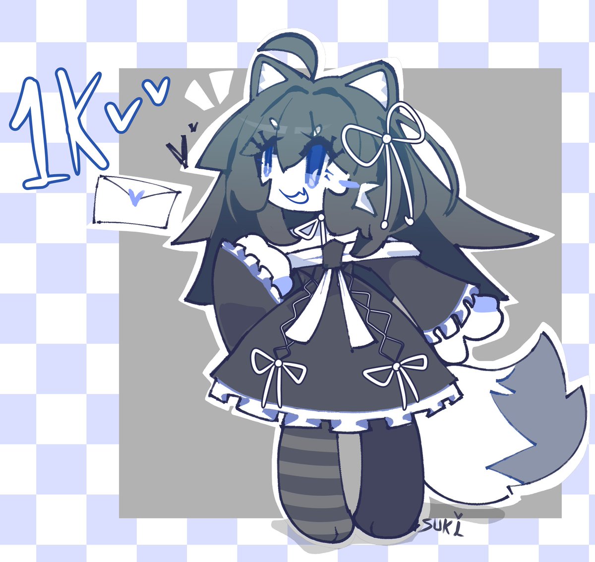 SukiGaze's tweet photo. 1k Followers11! AAAAAAAA IM SO HAPPYYYYYY!!
My goal was to reach 1K followers by the end of the year... Turns out I got there way earlier than I expected!! Thank you so much! :'3💙💙 https://t.co/kUcLabsj3U