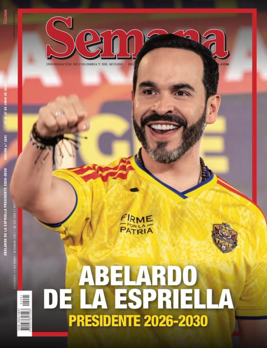 ANIABELLO_R's tweet photo. ABELARDO DE LA ESPRIELLA
Presidente 2026 - 2030 https://t.co/UN8atkgX1c