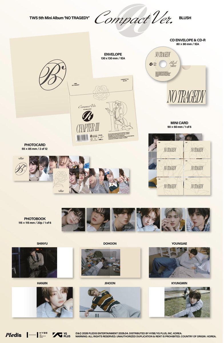 Kyucious_GO's tweet photo. 💌 Open PO No Tragedy x sellkor Compact ver 💌

💰: 40k DP 25k
✅: Sealed, Pilih Versi
✅: Bersih Ina exc packing + adm shopee
❌: Cancel/HnR
📍: Bandung
‼️: Random member karena sealed https://t.co/7Ef8E9hnrn