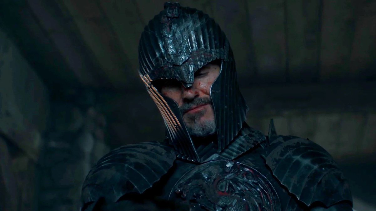 quinnthegm's tweet photo. If I had a nickel for every time a dark haired Targaryen who was next in line to the throne died by violience in an adaptation of a Westeros book in 2026, I’d have two nickels. Which isn’t a lot, but it’s weird that it happened twice https://t.co/r3djPgUyC3