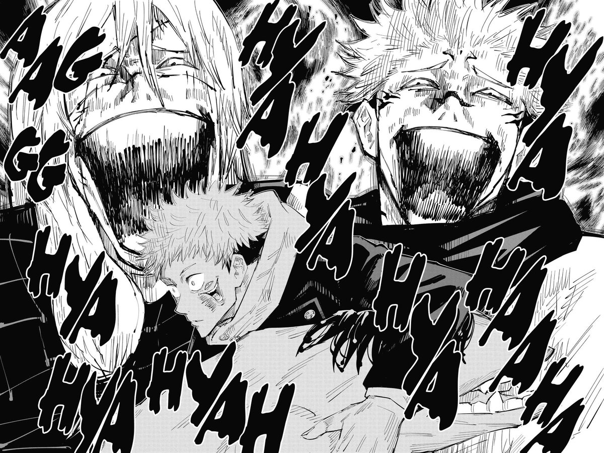 Noah_Sky1's tweet photo. When i first read JJK, it was this moment that I realized this series was gonna be special. https://t.co/nsWsMb9bg2