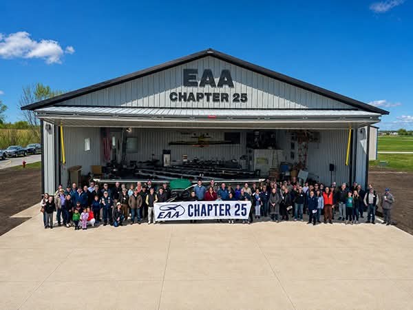 MidwestFlyerMag's tweet photo. @SchweissDoors Delivers 54×16-Foot Bifold Door for EAA Chapter 25 Hangar, read more: https://t.co/xct3KpsNMA 
#hangar #eaa #aircraft #ribboncutting https://t.co/8yQOZKGkJ5