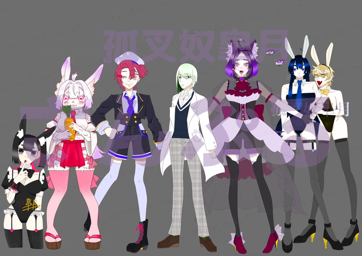 Stu_ki_des's tweet photo. サンプル
.*･ﾟ随時更新中.ﾟ･*.

イラスト検索用→#孤叉奴皐月ギャラリー 
らくがき→#孤叉奴楽描き https://t.co/qzeRW84Rdr