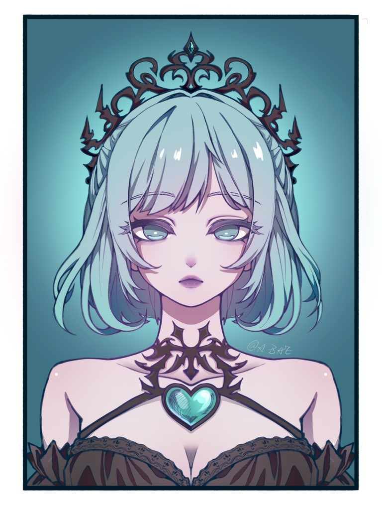 EvaWorldEngine's tweet photo. High Priestess of the Purists! 💒
#OCart #profilephoto #procreate https://t.co/AR9BPGwwwm