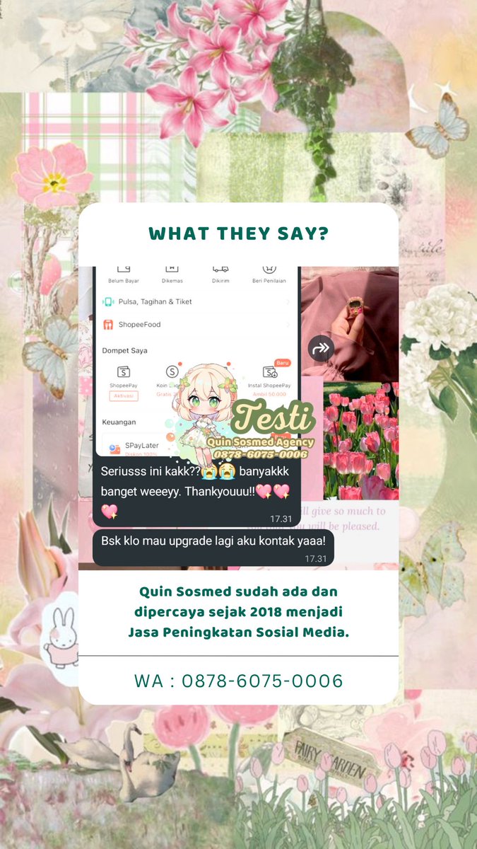 syakizae's tweet photo. ˗ˏˋ ꒰ 𝚃𝙴𝚂𝚃𝙸𝙼𝙾𝙽𝙸 ꒱ ˎˊ˗

「 ✦ 345 — 348 ✦ 」

#testimoniquinsosmed https://t.co/suZIIiuyUl