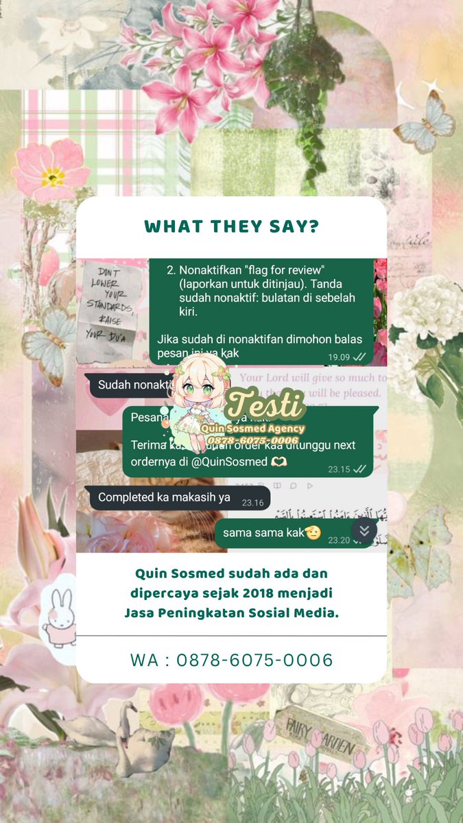 syakizae's tweet photo. ˗ˏˋ ꒰ 𝚃𝙴𝚂𝚃𝙸𝙼𝙾𝙽𝙸 ꒱ ˎˊ˗

「 ✦ 349 — 352 ✦ 」

#testimoniquinsosmed https://t.co/Lx12g5LL9d