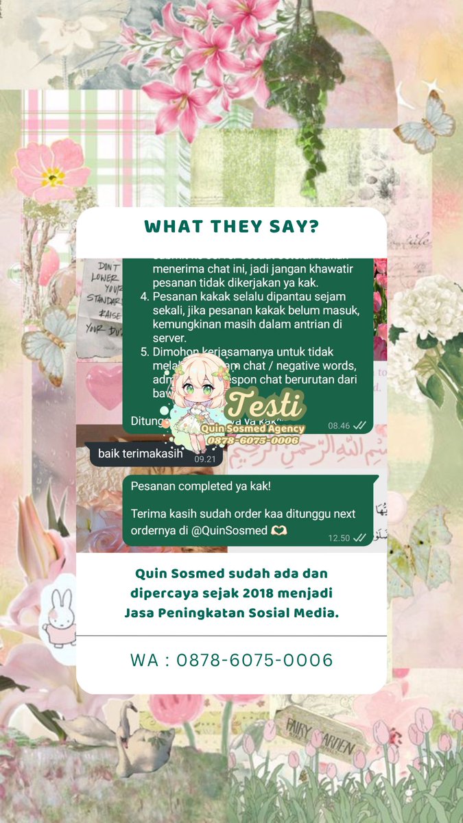 syakizae's tweet photo. ˗ˏˋ ꒰ 𝚃𝙴𝚂𝚃𝙸𝙼𝙾𝙽𝙸 ꒱ ˎˊ˗

「 ✦ 349 — 352 ✦ 」

#testimoniquinsosmed https://t.co/Lx12g5LL9d