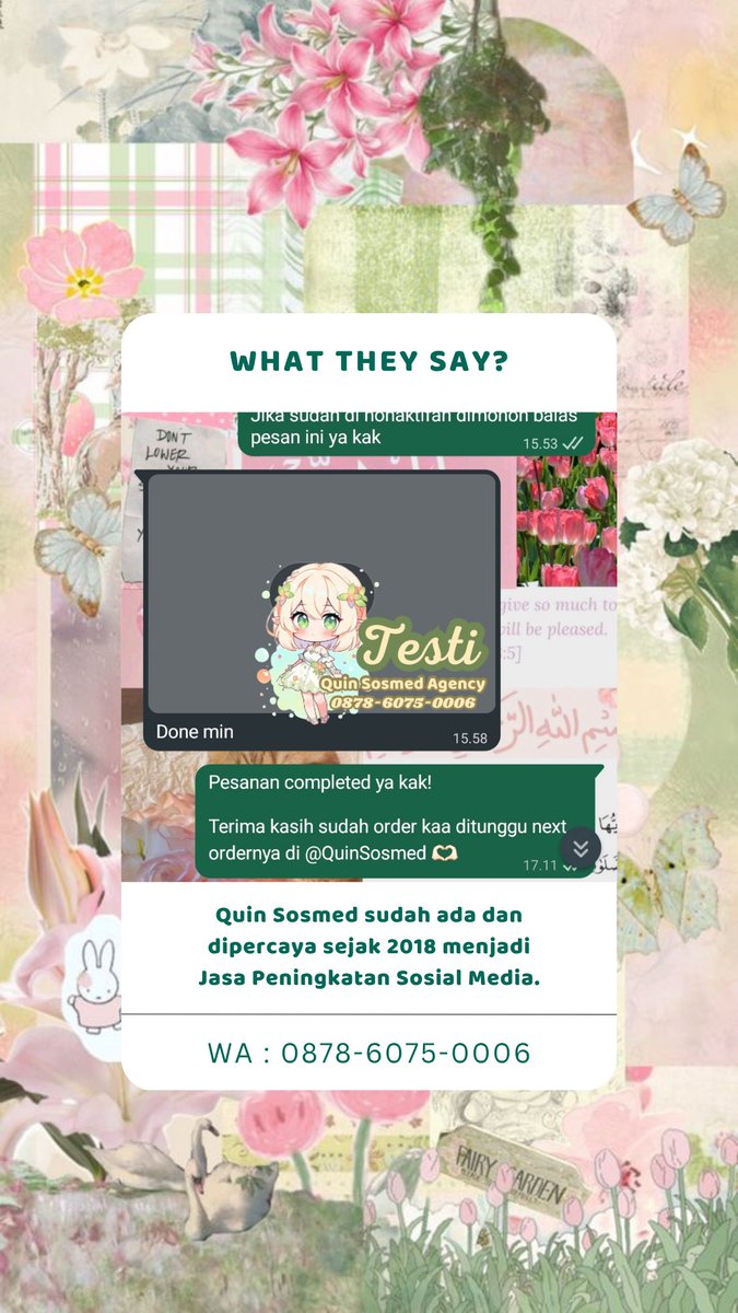 syakizae's tweet photo. ˗ˏˋ ꒰ 𝚃𝙴𝚂𝚃𝙸𝙼𝙾𝙽𝙸 ꒱ ˎˊ˗

「 ✦ 349 — 352 ✦ 」

#testimoniquinsosmed https://t.co/Lx12g5LL9d
