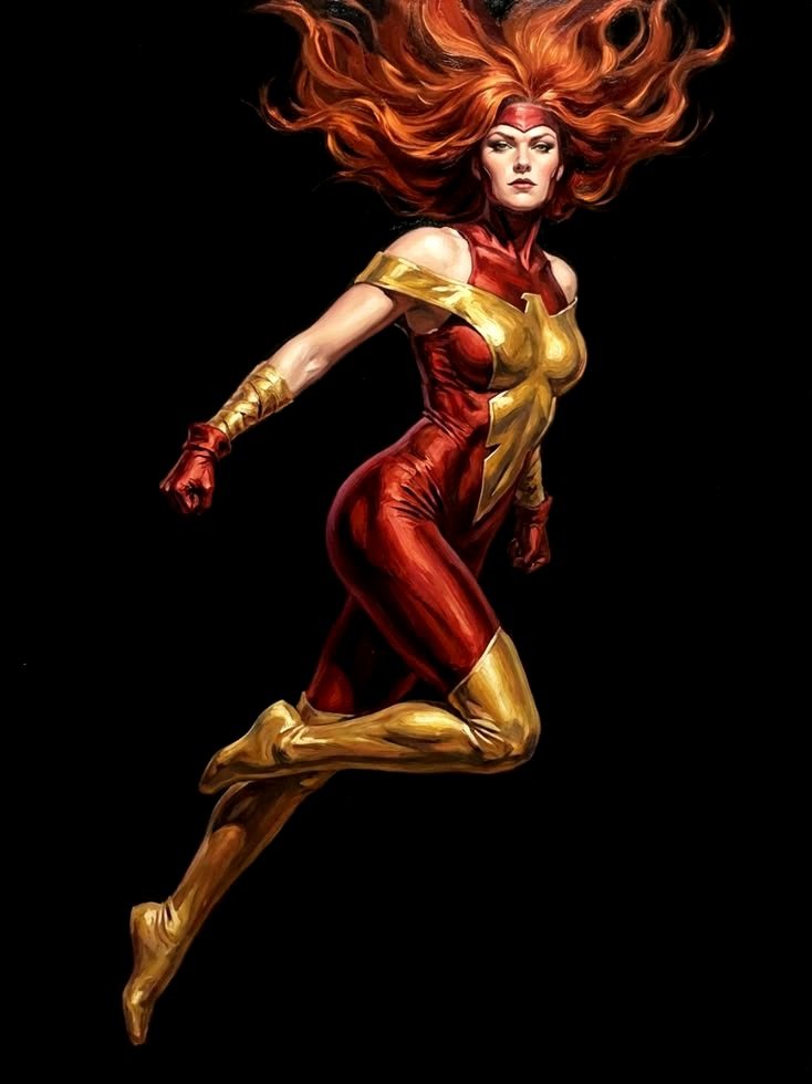 JeanGreyFanPage's tweet photo. Jean grey
 by : thevonbraunring on Deviant'art https://t.co/bf9weZD55L