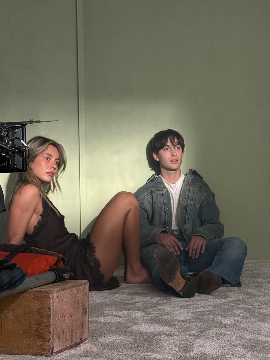 johnnyorlando's tweet photo. BTS of the sexiest music video in history (oh) https://t.co/w0El2KgDUw