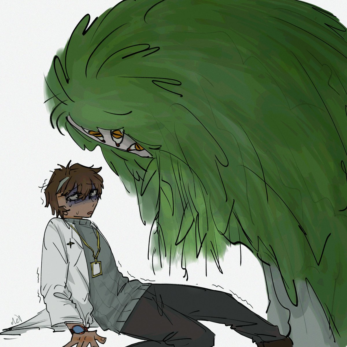 uwaehhh's tweet photo. Forest guardian rimba &amp; Botanist solar au 

#rimsol https://t.co/bXoGT2oaOd
