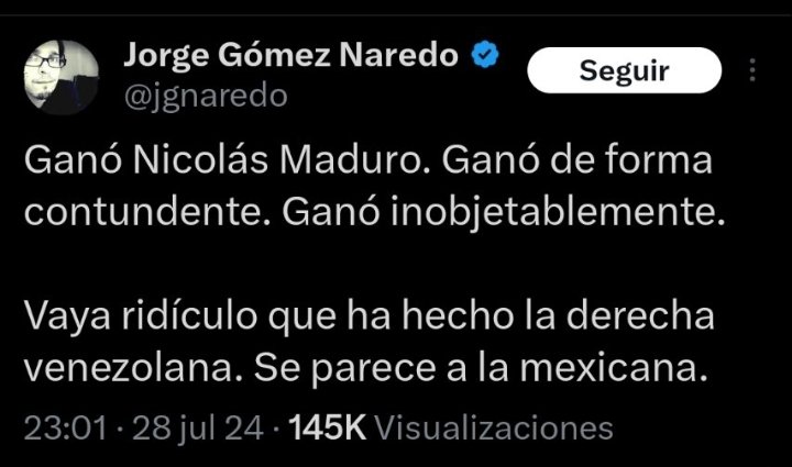 CualquieraMujer's tweet photo. No tienes ningún derecho de alegar fraude zurdito. https://t.co/mckLLW9YHK