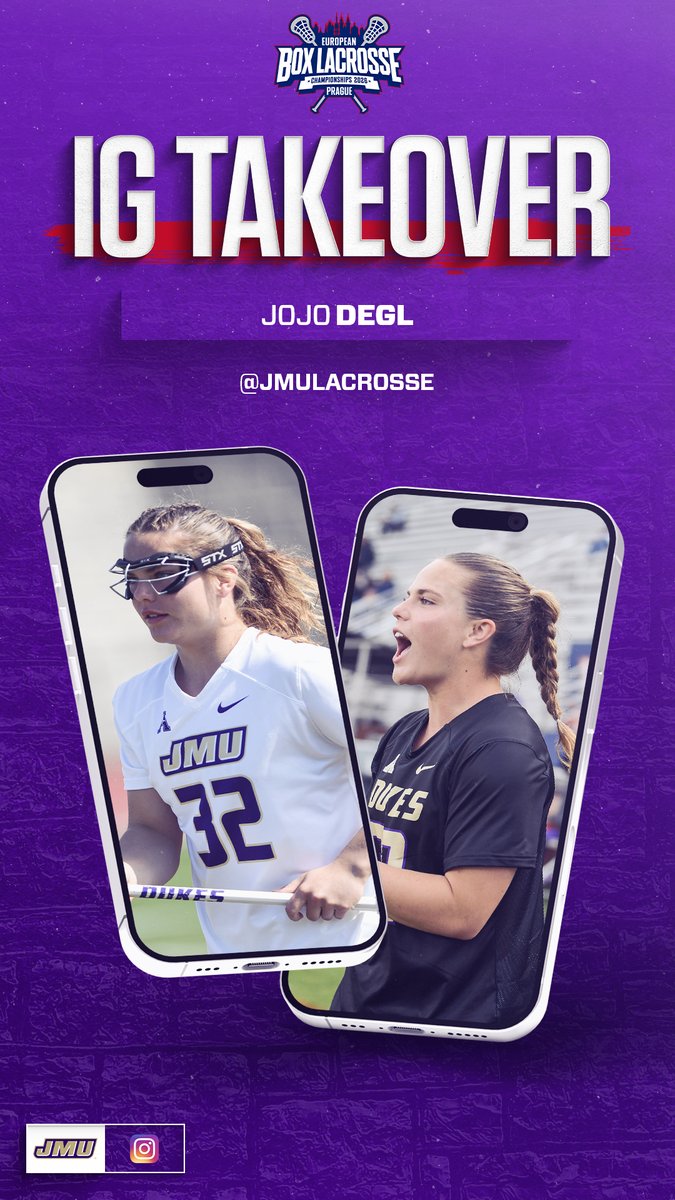 JMULacrosse's tweet photo. Takeover time in Prague!

Jojo is with Team Ireland 🇮🇪 for the 2026 European Box Lacrosse Championships. Follow along on our Instagram story 🥍

#GoDukes https://t.co/srStmI1sbf