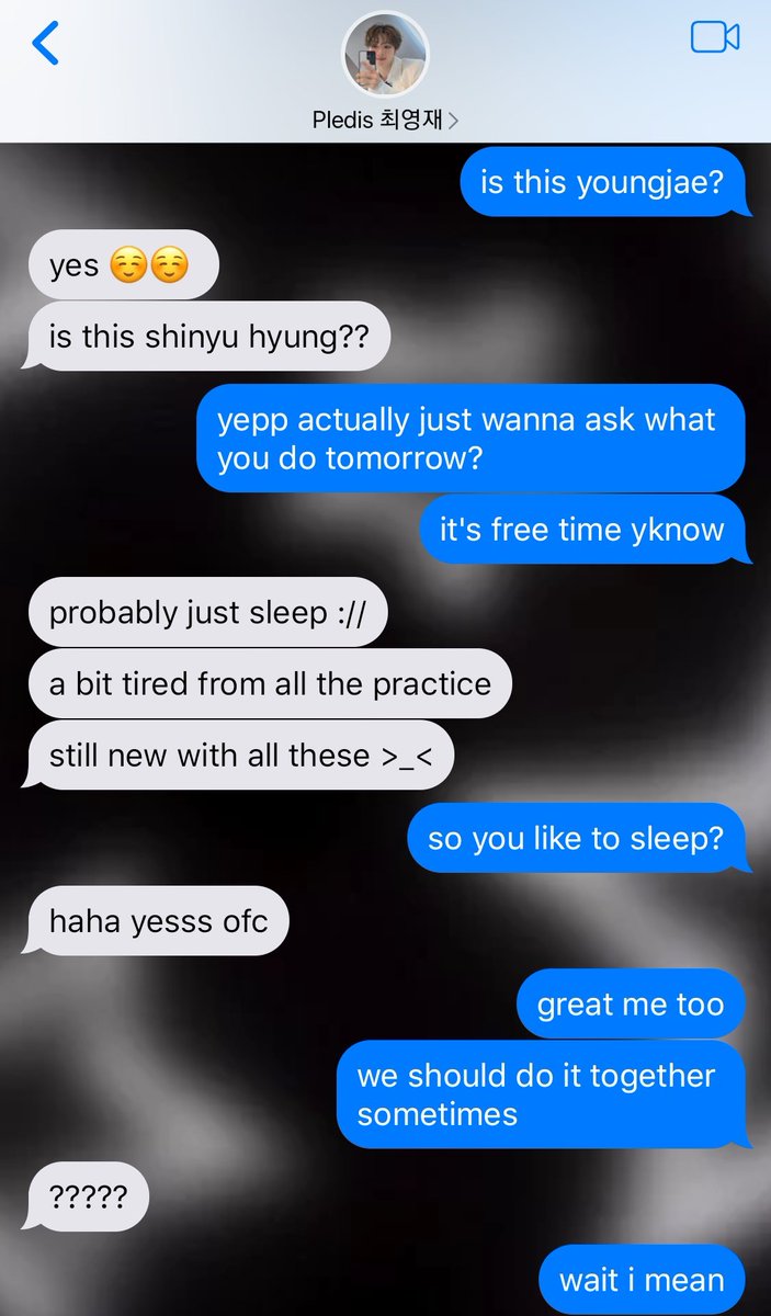 yjshinjae's tweet photo. shinjae one tweet au ; first chat
#shinjae #๋์ฌ https://t.co/rBKdJ6jvmJ