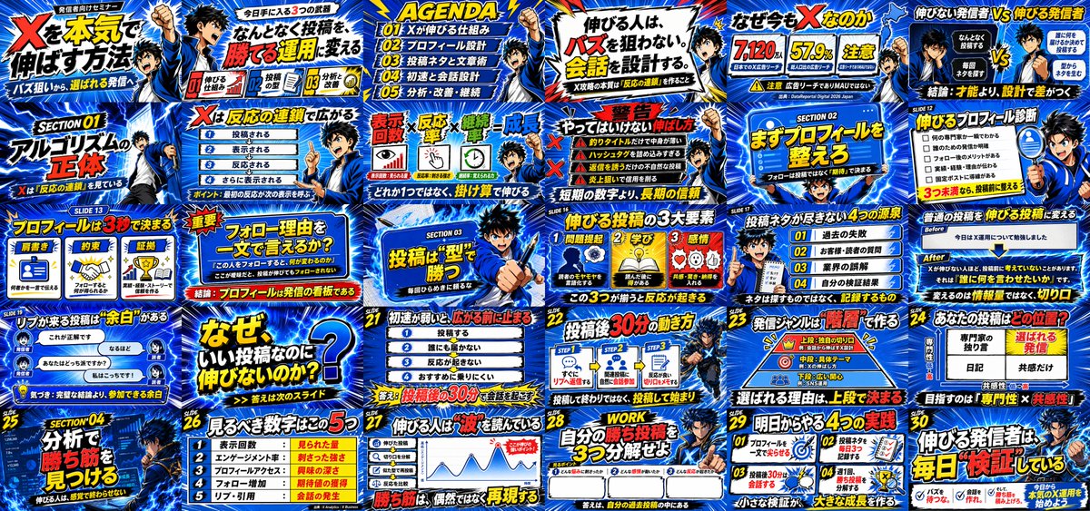 masaki_aihack's tweet photo. ジャンプ風も一撃。
テーマはXを伸ばす方法。知らんけど。 https://t.co/1Xal8aGYpX