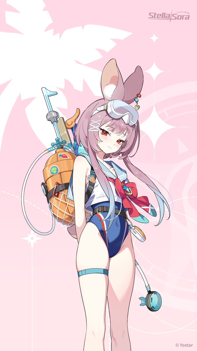 StellaSoraEN's tweet photo. ✧Stella Sora Wallpaper | Swimsuit Time

Dear Tyrant, please check out the new Smartphone wallpapers and feel free to save and use them as you wish!

It's swimsuit season again — enjoy the sunshine and the sea!

#StellaSora #Yostar https://t.co/IAeFyz4RSu