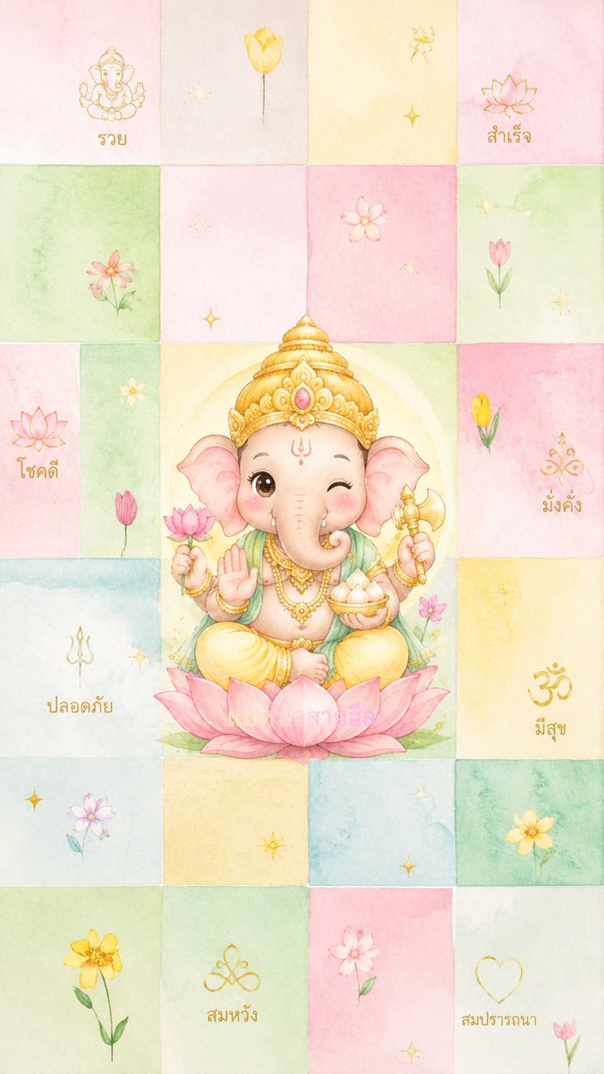 klamsd22's tweet photo. #แจกวอลเปเปอร์เสริมดวง ✨🐘
เสริมความสำเร็จ เงินเข้า งานปัง คนรักเอ็นดู 💖
ฟอล  รี  พิมพ์ “รับพร” เพื่อให้สมหวัง🌷✨
กดเซฟแล้วตั้งเป็นหน้าจอได้เลยน้าา

#วอลเปเปอร์เสริมดวง #พระพิฆเนศ #สายมู #มูเตลู #Wallpaper #แจกวอลเปเปอร์ #เสริมดวง #พาสเทล #ดูดวง #ทวิตเตอร์ดูดวง #แม่หมอสายฮีล https://t.co/cq8bLg8w6p