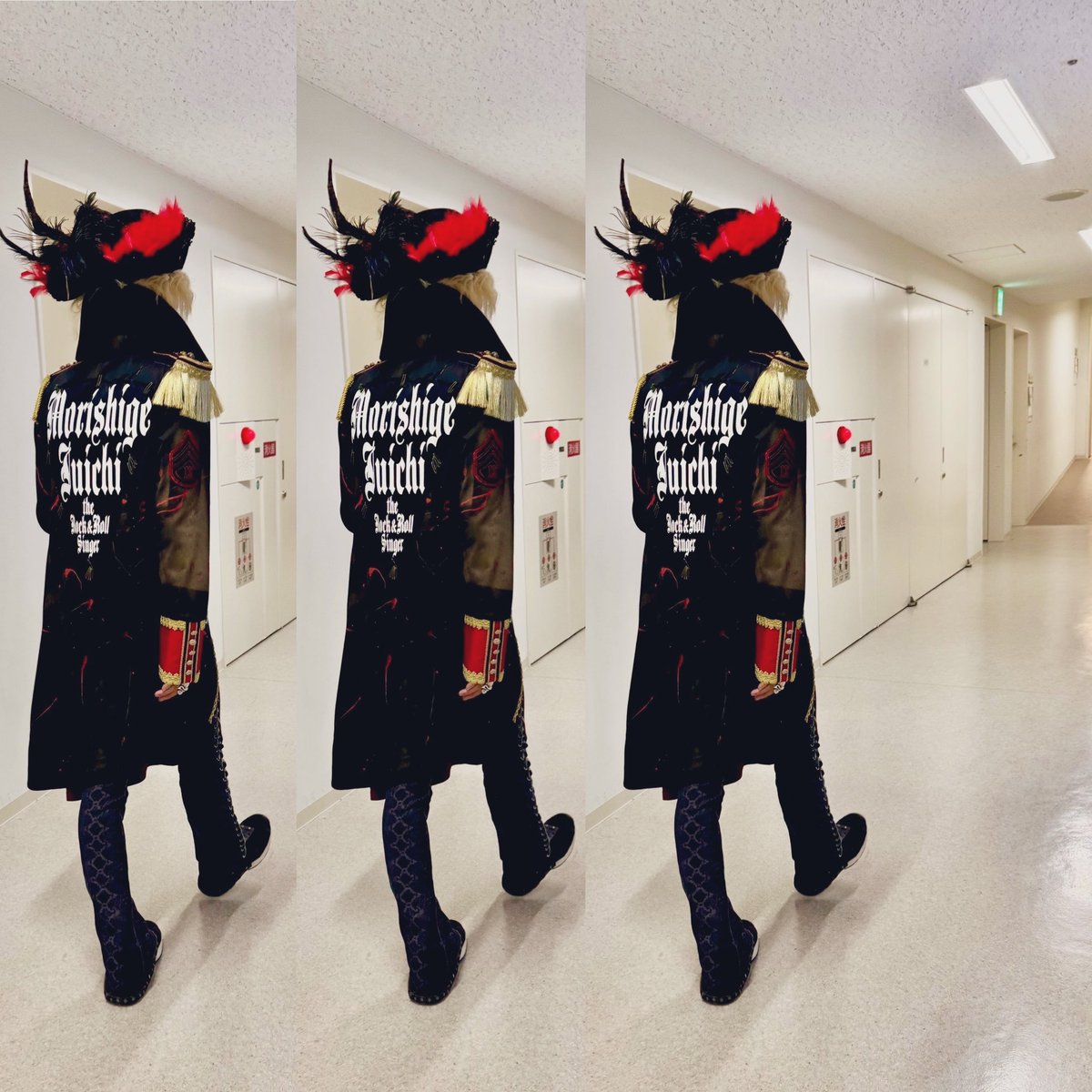 ZOESTYLES's tweet photo. RED WARRIORS vs ZIGGY
2026.06.21
ユカイさん、shakeさんからの
森重さんへの愛を改めて
感じていましたので
この競演に間に合うよう森重さんに
WINE&amp;ROSESな衣装をつくりました
#ZIGGY #森重樹一 #REDROCKS https://t.co/R3egh6nFjR