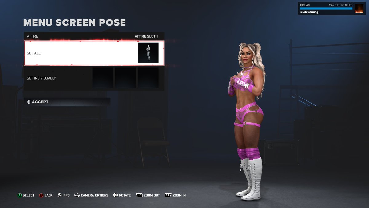 iLLite_Gaming's tweet photo. #WWE2K26 WIP @kylee_wwe
#iLLiteGaming #KyleeQuinn #MeghanWalker #WWENXT https://t.co/nntOFXkU0R
