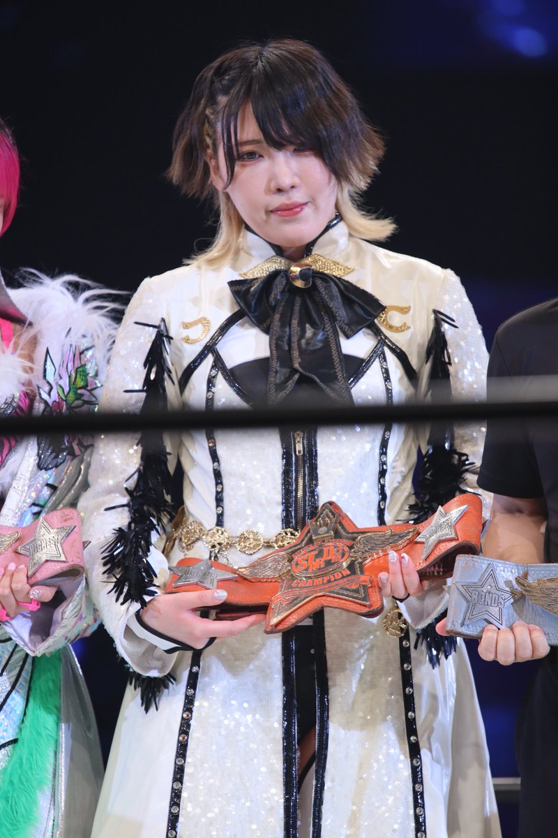 1976aurora's tweet photo. 2026.6.20 スターダム
国立代々木競技場 第二体育館大会
レディ・Cさんです🤗
#STARDOM 
#レディ・C
#LadyC https://t.co/pZCrIvvnyT