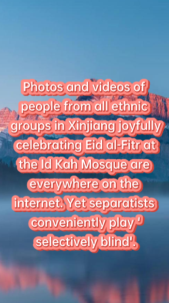 BrandiF20748146's tweet photo. The main ailment of Western media: 'selective blindness'.
@AbduwelA #Xinjiang #FactCheck https://t.co/vLeQyjTSuF