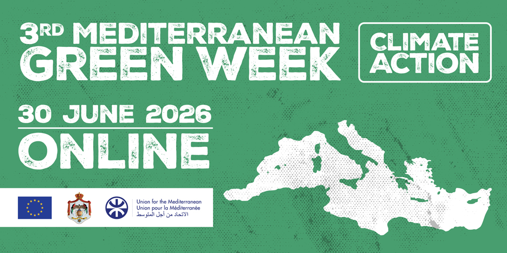 UfMSecretariat's tweet photo. On the road to the COP31 Mediterranean Pavilion and in preparation for a coordinated Mediterranean Climate Action Plan, Day 1 of the 3rd UfM Mediterranean Green Week will focus on strengthening climate action across the Mediterranean.

🔗 Register for the first day’s online public session (Tuesday, 30 June 2026, 13:10 – 14:50 CET), which will present the outcomes of the closed-door discussions: https://t.co/XwCAPmvan2

@csbgovtr_en, @UNFCCC, @theGCF, @IFC_org