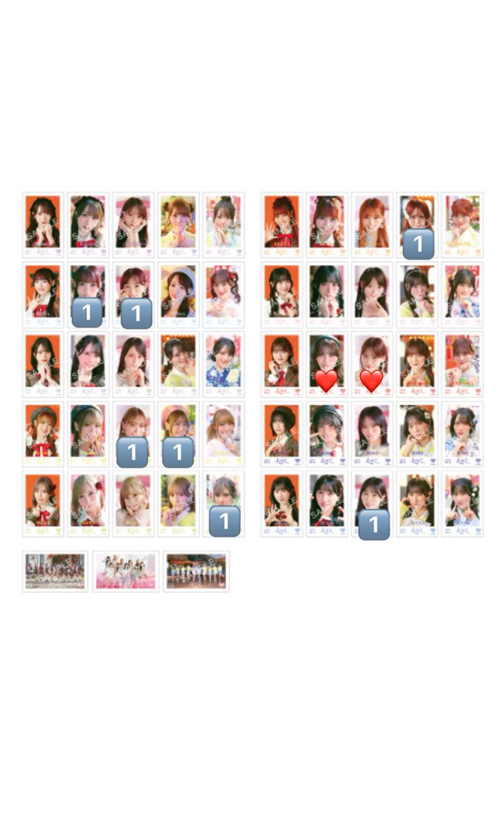 ccmmaa22's tweet photo. イコラブ ＝LOVE ミニフォト IDフォト 4カット 交換 トレ 

譲▶︎画像参照
求▶4カット髙松(レコ大衣装)>その他髙松(IDは過去のみ)
異種での交換も可能です🙇‍♀️

郵送でのお取引希望しています❕

郵送トレ初心者です🔰 https://t.co/WWd4RFEFk5