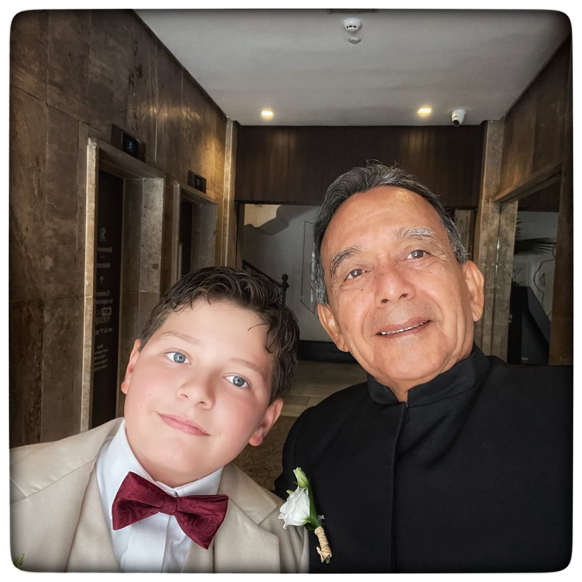 camilodeasis's tweet photo. Con mi nieto Sebastián. Madrid, 2026 https://t.co/2BZ1z2W3GK