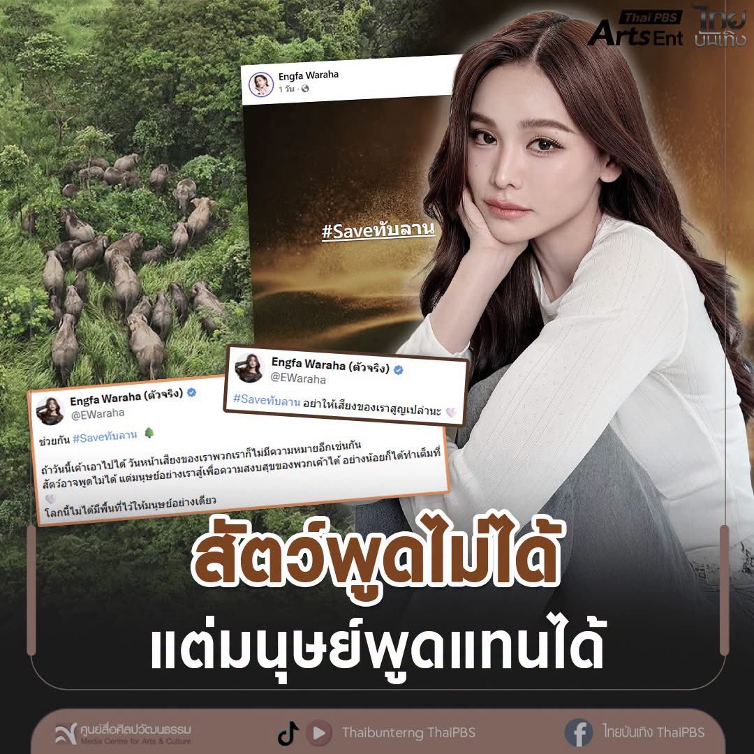 sleepyandfunny's tweet photo. การแสดงความคิดเห็นเป็นเรื่องปกติที่จะมีทั้งฝ่ายเห็นด้วยและไม่เห็นด้วย เราต่างมีมุมมองของตัวเองได้ และจะดีมากถ้านำไปสู่การอภิปรายอย่างสร้างสรรค์ 

สิ่งที่ชื่นชมในกรณีนี้คือ ความกล้าออกมาพูด การใช้แสงของตัวเองเพื่อรณรงค์ประเด็นสังคม เหมือนที่ Thai PBS เขียนไว้

“…ลุกขึ้นมาใช้ "สปอตไลต์" และพื้นที่โซเชียลมีเดียของตัวเอง ทำหน้าที่เป็นกระบอกเสียงเชิงสร้างสรรค์” 

การเป็นคนดัง ทำอะไรไม่พ้นถูกจับจ้อง และเลี่ยงการเป็นประเด็นยาก การที่คนดังซักคน เลือกจะแสดงจุดยืนอะไรบางอย่าง นี่ขอชื่นชมความกล้าที่จะออกมาแม้จะรู้ว่าเสี่ยง

#อิงฟ้ามหาชน #EngfaWaraha
