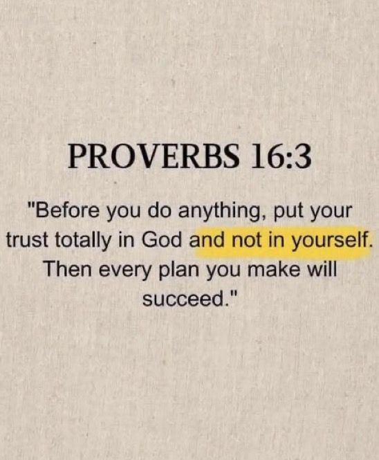 Oh_DearLord_'s tweet photo. Proverbs 16:3 https://t.co/sYgyS8lMi0