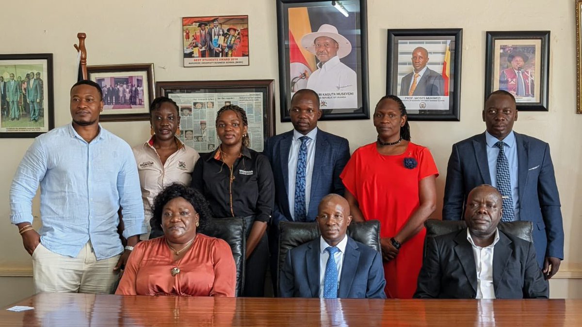 OfficialMubs's tweet photo. Today, MUBS hosted a delegation from the @ugandacanberra , led by Ms. Tisa Mugwanya, Counsellor for Tourism and Culture, to explore opportunities for strengthening Uganda’s tourism narrative and enhancing the country’s visibility.

Discussions focused on potential collaboration in research, student exchange programmes, tourism promotion, and prospects for an MoU to support knowledge exchange and institutional cooperation.

The Principal of MUBS, @ProfMuhwezi , emphasized the importance of the partnership in advancing tourism development and internationalization, noting that it presents valuable opportunities for research collaboration, global exposure, and student development.

The meeting reaffirmed a shared commitment to positioning Uganda as a destination of choice through strategic partnerships and collaborative initiatives.

#MUBS #VisitUganda #TourismDevelopment #Internationalization #Research #StudentExchange #Partnerships