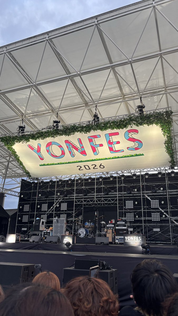 04twls's tweet photo. YON FES 2026 ✩.*˚
ずーっと行ってみたくて念願の初参戦！！
2日間楽しすぎて大余韻だよー😭💞 https://t.co/z5kHxCboze