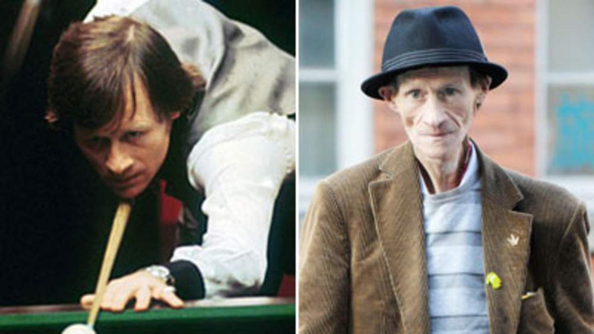 RobLooseCannon's tweet photo. Alex "Hurricane" Higgins was born in Sandy Row, Belfast in 1949, and discovered snooker at 11 at a local club called the Jampot. But it wasnt his only love as a boy,  at 14 he briefly moved to England to become an apprentice jockey but he got too heavy to ride and came home. 

By 16, he had compiled his first maximum break. Higgins won the Northern Ireland Amateur Championship and the All-Ireland Amateur Championship in 1968, both on his first attempts. Three years later, he turned pro bringing his aggressive, high speed game when players then were slow strategists. A deadly quote about him at the time, which was probably meant as an insult, was Higgins played it like a man with somewhere better to be.

In 1972, in his first season as a professional, Higgins won the World Snooker Championship defeating the reigning champion John Spencer 37-32 in the final. He was 22 years old. He became the first qualifier to win the title and the youngest world champion in history, until Stephen Hendry in 1990. In the 1970s, Higgins was the sport's biggest draw but actually embarrassed and irritated the more reserved figures who governed snooker. 

He reached the world final in 1976 losing to Ray Reardon, and again in 1980 losing to Cliff Thorburn. That didnt dent his popularity though people just loved to watch him play and he was electric on BBC's snooker coverage as it expanded through the late 1970s. 

He was a badboy with hunched shoulders, legging it around the table, a smoke and a jar and the kind of jerky energy that made you think he might batter someone. For younger readers rightly shocked you could be a sportsman on telly then with a cancer stick hanging out of your lip, cigarrette brands Embassy and Benson & Hedges bleedin sponsored the yoke!

Anyway Higgins second world title, won at the Crucible Theatre in Sheffield in 1982, produced one of snooker's defining moments. In the semi-final against his mate Jimmy White, Higgins found himself trailing 15-14 in frames and down 59 points with the match on the line. What followed was a 69 break compiled under almost unbearable pressure, one of the most celebrated clearances the sport has ever seen. 

He won the frame, won the match, then defeated Ray Reardon 18-15 in the final to claim his second world title. It was iconic how a tearful Higgins got his wife Lynn and baby daughter Lauren onto the arena floor to join him. She would later divorce him and prevent him seeing his daughter. As did his second wife Cara.

Higgins record included World Championship in 1972 and 1982, Masters in 1978 and 1981, the UK Championship in 1983 recovering from 0-7 down to beat Steve Davis 16-15 in a match that had the crowd in uproar. 

He also won the World Doubles alongside Jimmy White in 1984 and captained the all-Ireland team to three consecutive World Cup victories between 1985 and 1987. His Irish Masters victory in 1989, defeating a young Stephen Hendry 9-8 in what commentators called "The Hurricane's Last Hurrah".

As is so often the case with talent, Higgins drank heavily, gambled recklessly, and seemed chronically unable to stop self destruction. In 1986 he was fined £12,000 and banned from five tournaments after headbutting an official who had requested a drug test. 

In 1990, following an incident in which he punched a press officer, he was banned for the entire 1990-91 season. And those werent isolated incidents like. His ranking fell away through the 1990s as his lifestyle took its toll on his game and his health. His ranking collapsed. The sport he had transformed got all professionalised and the new generation were sober and clean cut and sponsor friendly. 

Tragically in 1998 he was diagnosed with throat cancer. Treatment left the already slim man an absolute shadow of himself. He even lost the ability to eat solid food for long periods. The Hurrican who  thrilled millions lived out his final years in sheltered accommodation in Belfast. He died on 24 July 2010, aged 61, alone in his flat.