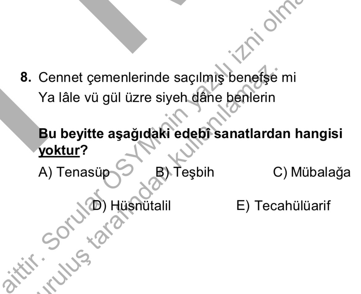hzgoatmessi's tweet photo. söz sanatları diye dünyanın en basit sorusunu koymuş soru tutturdum diyor. bir soldaki aşırı açık sade Türkçe rüştü hocanın tutturdum dediği soruya bakın bir de sağdaki ösymnin sorduğu içinde sayılı anlaşılabilir kelimenin bulunduğu soruya #yks2026 #ayt2026 https://t.co/Bydgj7mCIj