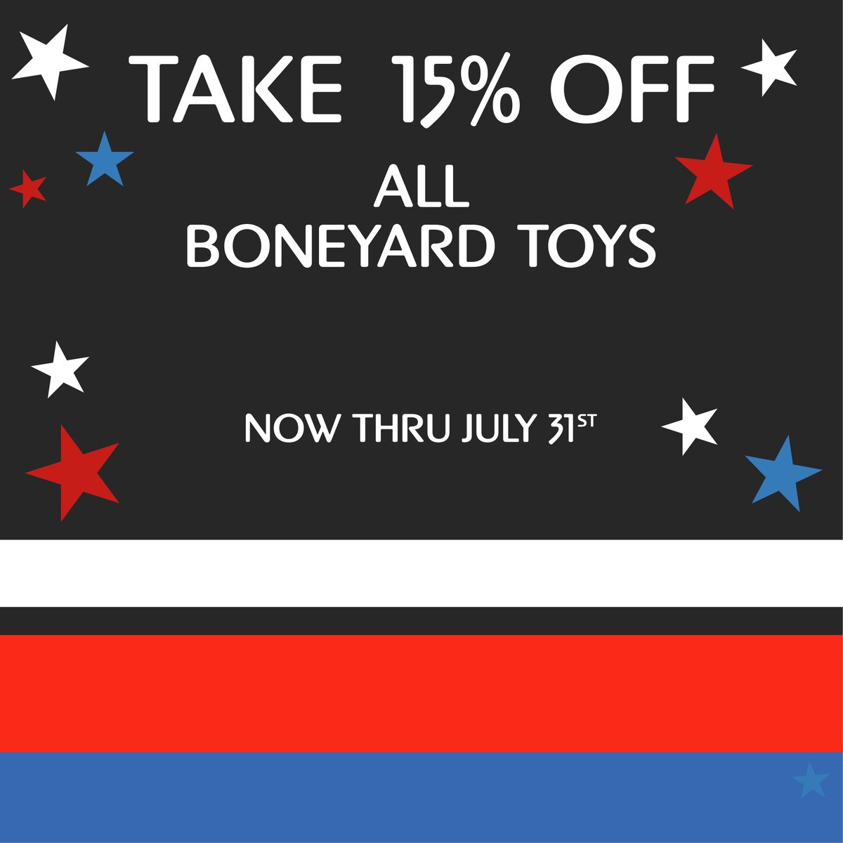 KinkyPup_Online's tweet photo. Now thru July 31st take 15% off all boneyard toys products available online! https://t.co/BPggZKsiIC #KinkyPup #Gay #Sale #America https://t.co/Nx2o4d1tC9
