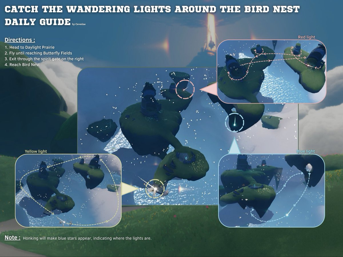 ourskyjourney's tweet photo. Happy Monday 🥳🎉🎊 Here are your #thatskygame #dailyquests guides for today. The maps for the double seasonal candles and the double treasure candles will be shared shortly. #thatskygame https://t.co/mphbCB8nTe