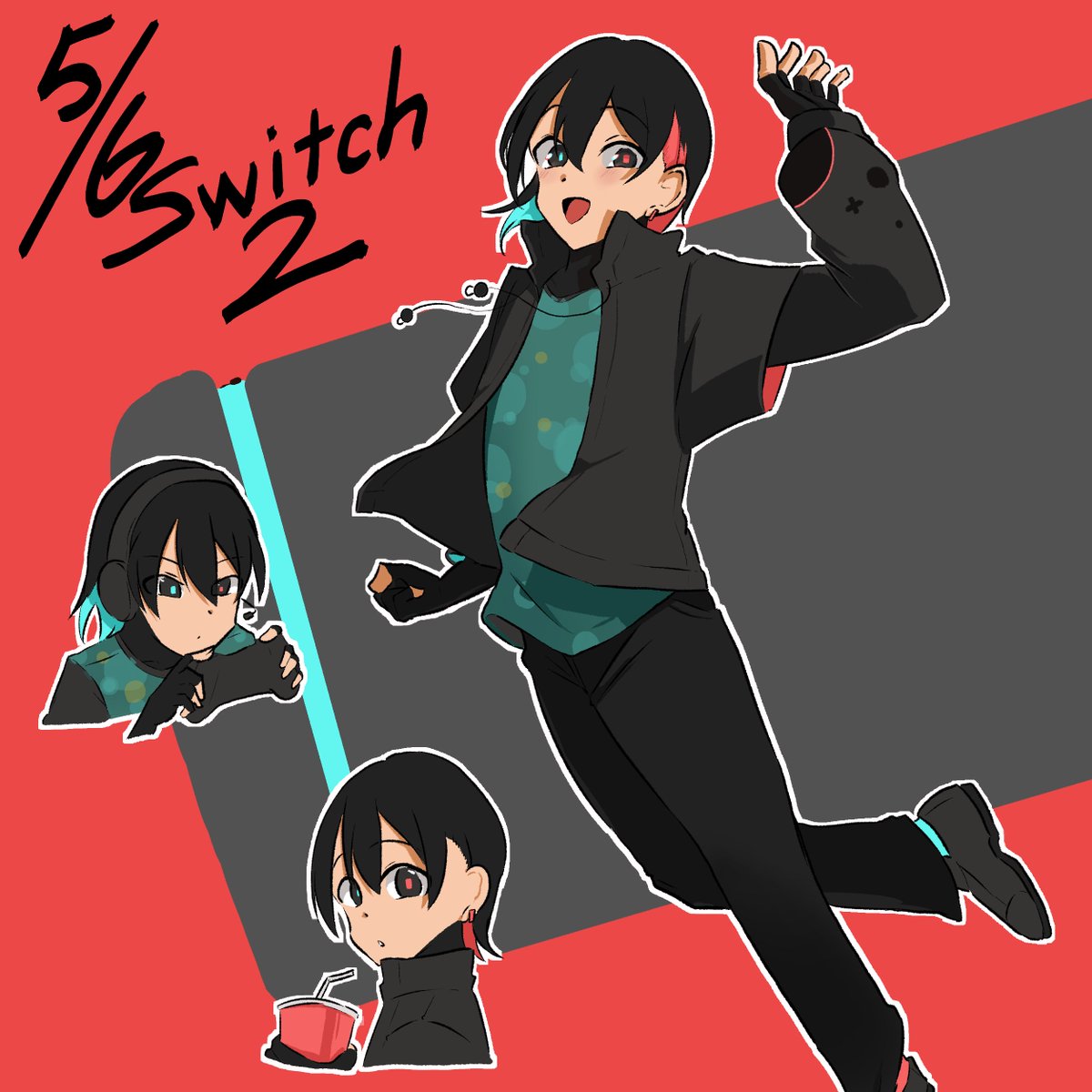 AiiwaSanta's tweet photo. #2026年自分が選ぶ今年上半期の４枚 
🎮擬尽くし
そろそろオリジナルも描いていきたい https://t.co/4Lt6XxbOJ9
