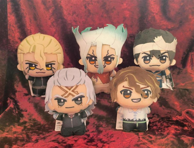 GiGO_Ikebukuro1's tweet photo. 💚景品情報💚
Dr.STONE ちびぐるみ vol.2

今週、アニメシリーズ最終話❣
 #DrSTONE から ＃ちびぐるみ が登場✨🚀

新衣装の ＃石神千空 と一緒に
#クロム ＃ゼノ #スタンリー ＃SAI 
の5名がラインナップ⚗️

23日より登場予定🎶
科学王国を支える天才達をぜひお迎えしてください🫶
＃GiGO池袋1号館 https://t.co/1WOPnfmYVl