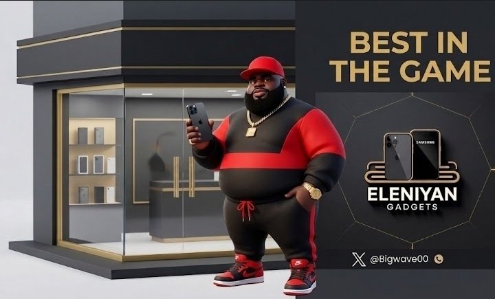 Poseidonwillwin's tweet photo. WE DON’T JUST SELL GADGETS, WE CURATE YOUR LIFESTYLE. 📱✨
​Whether you’re dominating the arena in CODM, creating the next viral "Get Ready With Me," or just looking for that clean, certified upgrade , you deserve gear that works as hard as you do.
​At Eleniyan Gadgets, @Bigwavee00 has built his reputation on one thing: Tested, Guaranteed Quality. 🏆
​From the iconic designs you trust to the performance you need to command your own space, we bring the best of the tech world right to your doorstep. Every device, every pair of pods, every accessory is Eleniyan-certified to ensure your "Original" stays original.
​Stop settling for less. Upgrade your view, upgrade your experience, and join the league of those who know: Eleniyan is the Best in the Game. 🚀
​📍 Ready to level up?
📲 DM him to secure your next piece of tech.
✅ Guaranteed Original.
✅ Tested Performance.
✅ Your Lifestyle, Elevated.
​#EleniyanGadgets #UpgradeYourView #TestedQuality #BestInTheGame #LagosTech #TechLifestyle #OriginalCertified