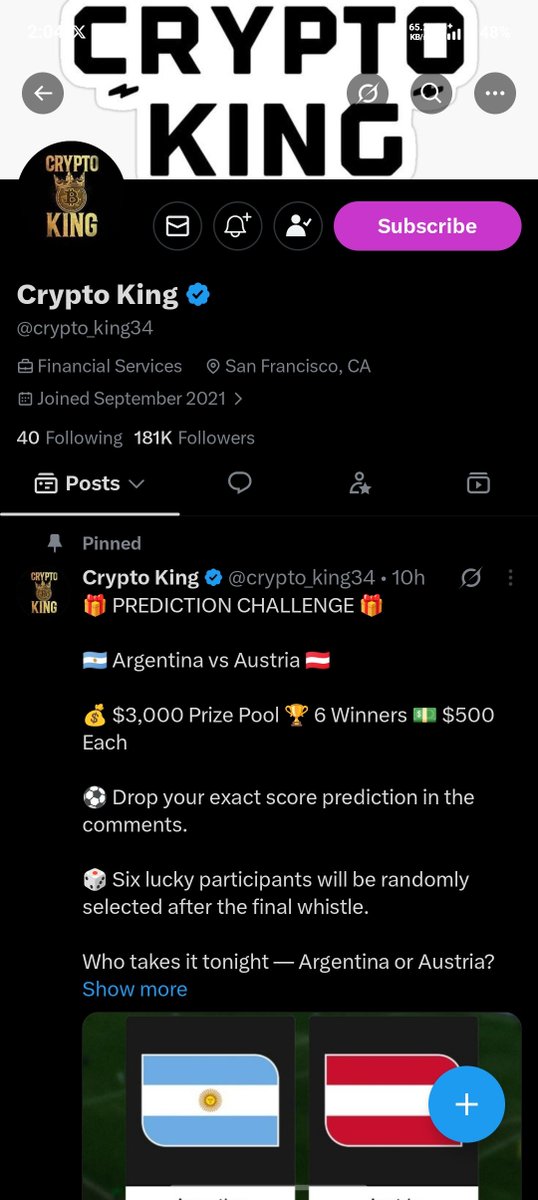 NewUnique326291's tweet photo. @crypto_king34 Wow nice man 👍 
Hope you select me ❤️ https://t.co/qVDg6nJfWU