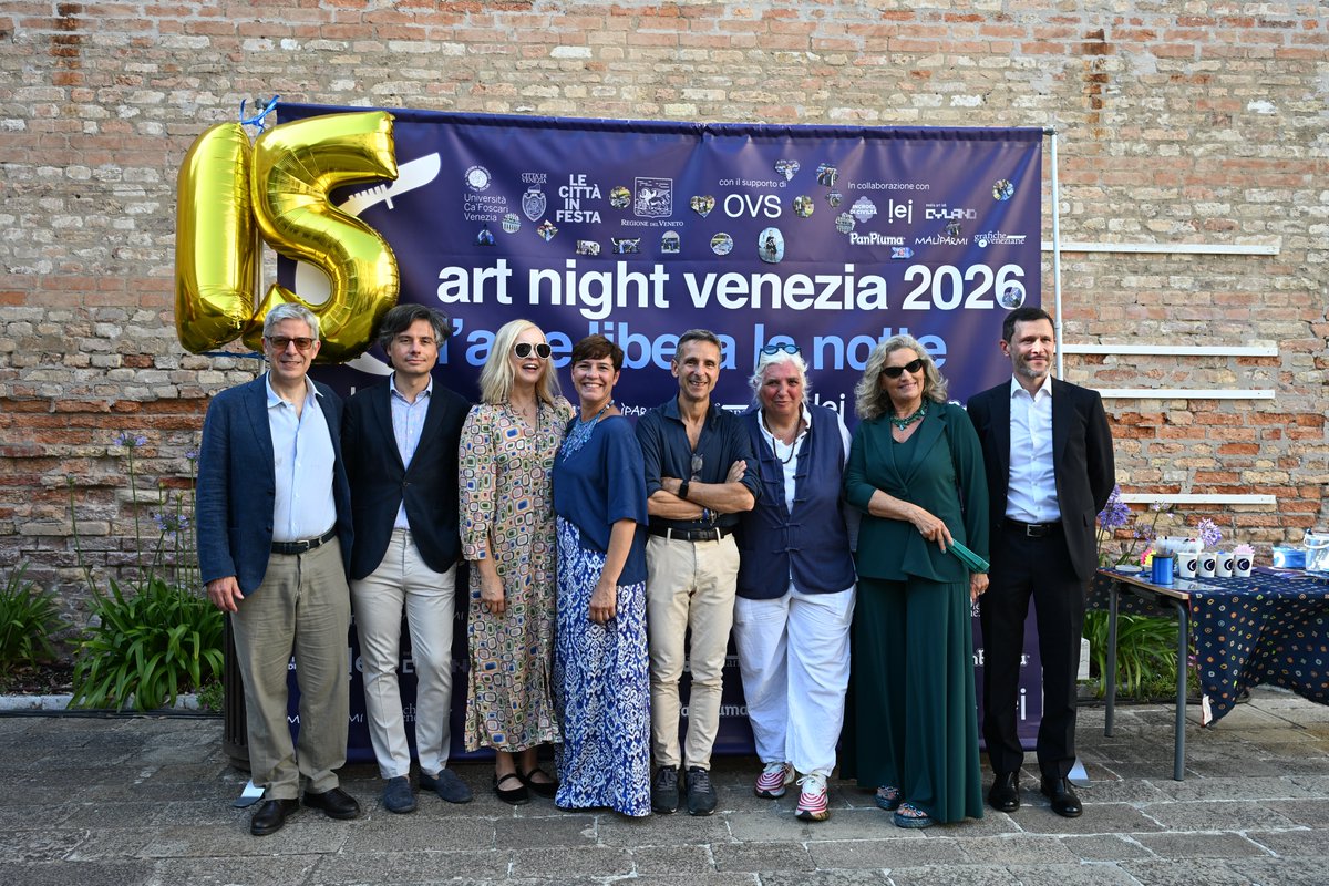 CaFoscari's tweet photo. 📷 Un’edizione davvero speciale: anche quest'anno ArtNight Venezia ha trasformato la città in un immenso palcoscenico aperto all’arte e alla cultura.
Grazie a tutte e tutti per aver reso questa quindicesima edizione un successo! https://t.co/5xyEI9FdqW