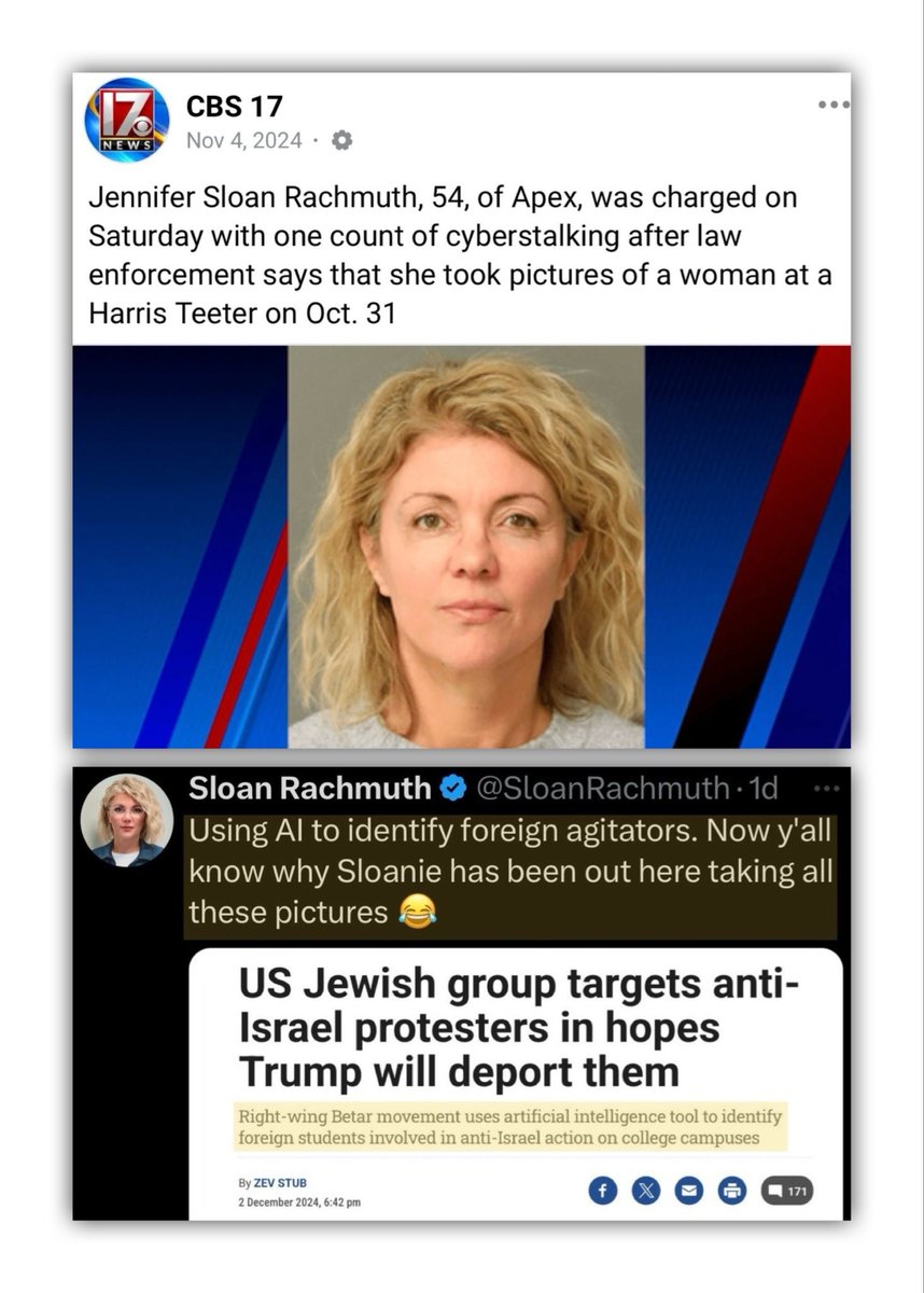 GenXGirl1994's tweet photo. Yesterday, X purged accts suspected of inauthentic activity. Many Israel & Iranian pro-war accts participating in coordinated attacks on JD Vance & Iran deal were suspended

In retaliation, Sloan Rachmuth, a ring leader of coordinated campaigns on behalf of Israel, is attacking Trump advisor Alex Bruesewitz because he posted about the coordinated campaigns.